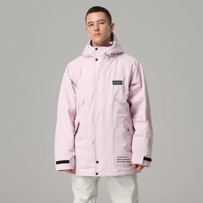 Women's Waterproof White Ski Jacket